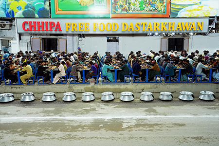 Thousands of people rely on Chhipa Dastarkhawan
